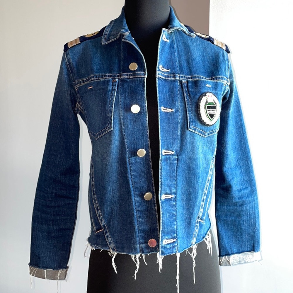 NWOT L’Agence Denim Jacket Sz XS